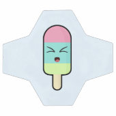 Kawaii Ice Creme Fußball (Flach)