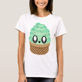 KAWAII ICE-KRAMPENCHOKOLADE-CHIP-KONTO T-Shirt (Vorderseite)