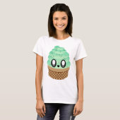 KAWAII ICE-KRAMPENCHOKOLADE-CHIP-KONTO T-Shirt (Vorne ganz)