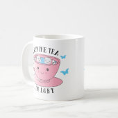 Kawaii ich habe den Tee in LGBT gepackt Kaffeetasse (Vorderseite Links)