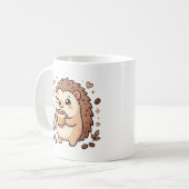 Kawaii-Igel-Kaffeetasse Kaffeetasse (Vorderseite Links)