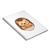 Kawaii-Igel mit Ramen – Niedliches Foodie Notizblock (Rechte Seite)