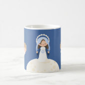 Kawaii Immaculate Empfängnis von Mary Kaffeetasse (Mittel)