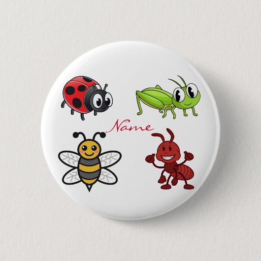 Kawaii Insects Thunder_Cove Button (Vorderseite)