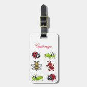 Kawaii Insects Thunder_Cove Gepäckanhänger (Vorderseite vertikal)