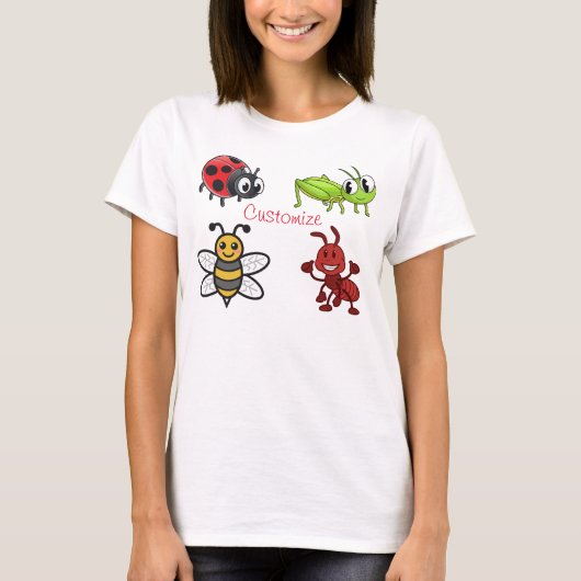 Kawaii Insects Thunder_Cove T-Shirt (Vorderseite)