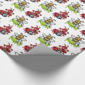 Kawaii Insekten Thunder_Cove Geschenkpapier (Ecke)