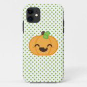 Kawaii Jack O Lanern Pumpkin iPhone Case (Rückseite)