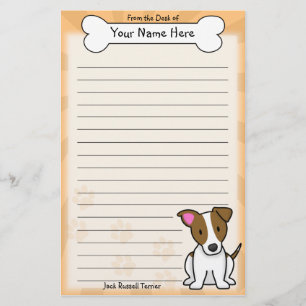 Kawaii Jack-Russell-Terrier-Briefpapier Briefpapier