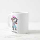 Kawaii Jack Russell Terrier Kaffeetasse (Vorderseite Links)