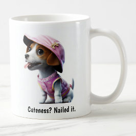 Kawaii Jack Russell Terrier Kaffeetasse