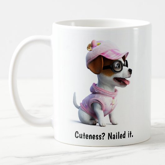 Kawaii Jack Russell Terrier Kaffeetasse