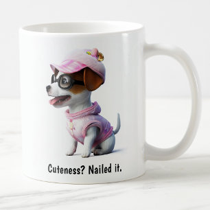 Kawaii Jack Russell Terrier Kaffeetasse