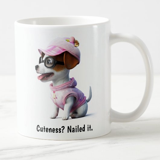 Kawaii Jack Russell Terrier Kaffeetasse