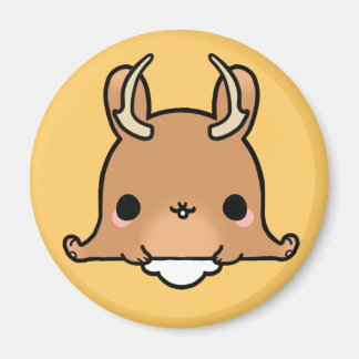 Kawaii Jackalope (Sie ändern den Hintergrund!) Magnet