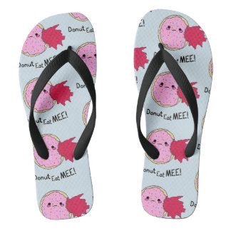 Kawaii Jam Donut Eat Me Badesandalen