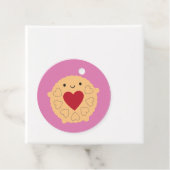 Kawaii Jammie Dodger Biscuit Geschenkanhänger (Beispiel)
