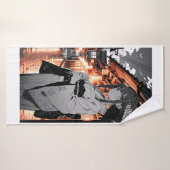 KAWAII Japanese Girl Bath towel Badehandtuch (Badehandtuch)