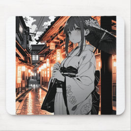 KAWAII Japanese Girl Mouse pad Mousepad
