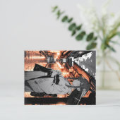 KAWAII Japanese Girl Postcard Postkarte (Stehend Vorderseite)