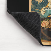 Kawaii Japanese Ramen Dog Retro Gaming Shirts For Mousepad (Ecke)