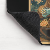 Kawaii Japanese Ramen Sloth Retro Gaming Shirts Fo Mousepad (Ecke)