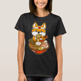 Kawaii Japanisch Anime Shiba Inu Ramen.png T-Shirt