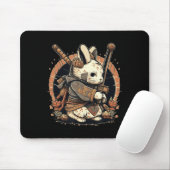 Kawaii Japanisch Style Samurai Bunny Anime Mousepad (Mit Mouse)