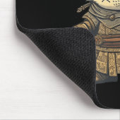 Kawaii Japanisch Style Samurai Cat Anime Mousepad (Ecke)