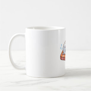 Kawaii Japanisch Sushi Schlafen und Drooling Funny Kaffeetasse