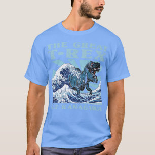 Kawaii Japanische Große Welle Great T Re Niedlich T-Shirt