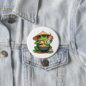 Kawaii Japanischer Ästhetischer Frosch Noodles Button (Beispiel)