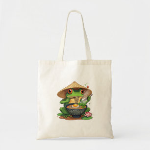 Kawaii Japanischer Ästhetischer Frosch Noodles Tragetasche