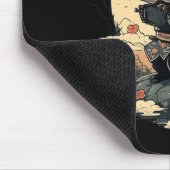 Kawaii Japanischer Stil Samurai Anime Panda Mousepad (Ecke)