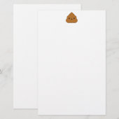 Kawaii Kack Stationery Briefpapier (Vorne/Hinten)