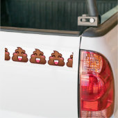 Kawaii kacke Emojis Autoaufkleber (Auf Lkw)