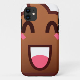 Kawaii kacke Emojis iPhone 11 Hülle