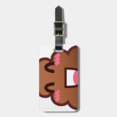 Kawaii kacke Emojis Gepäckanhänger (Vorderseite vertikal)