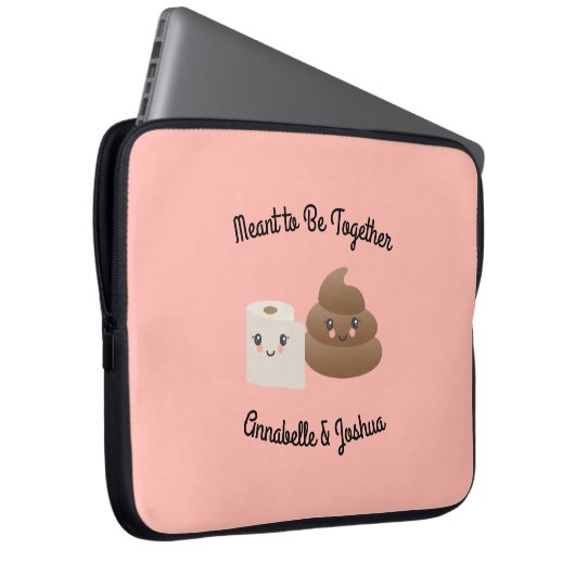 Kawaii kacken u. Freundin-Geschenk TPs Laptopschutzhülle (Vorne Rechts)