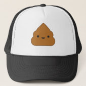 Kawaii Kackte Trucker Hat Truckerkappe (Vorderseite)