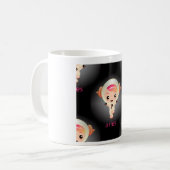 Kawaii Kaffeetasse (Vorderseite Links)