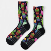 Kawaii Kaktus Socken #2 (Links)