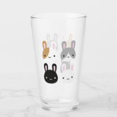 Kawaii Kaninchen Glas (Vorderseite)
