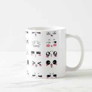 kawaii kaomoji kaffeetasse