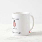 Kawaii Kartoffel-Tasse Kaffeetasse (VorderseiteRechts)