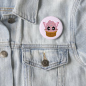 Kawaii-Kätzcheneiskatze Button (Beispiel)
