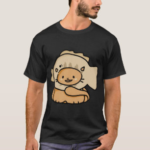 Kawaii-Katze in Taiyaki T-Shirt