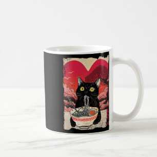 Kawaii-Katze isst Ramen-Nudeln Ramen ist mein Vale Kaffeetasse