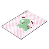 Kawaii Katze Notizblock (Linke Seite)