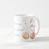 Kawaii Katze Osterfest Tasse mit Eiern - Katzen Li (VorderseiteRechts)
